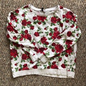 Floral H&M sweatshirt
